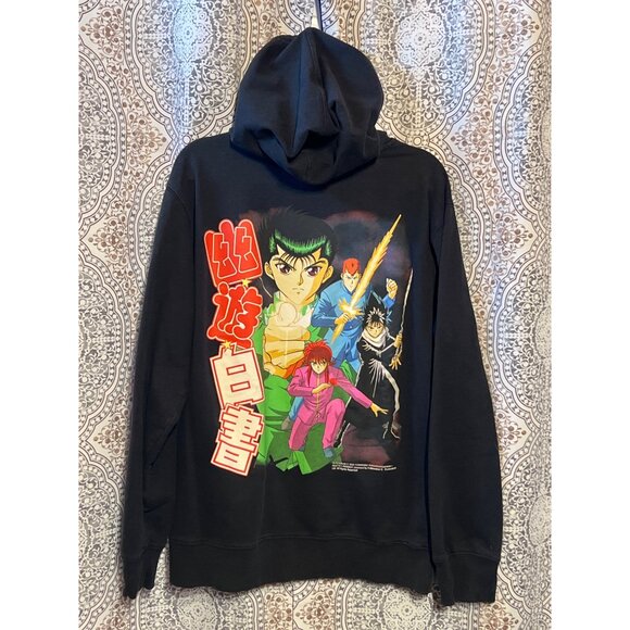 Yuyu Hakusho Anime Graphic Hoodie Size L - Picture 8 of 10